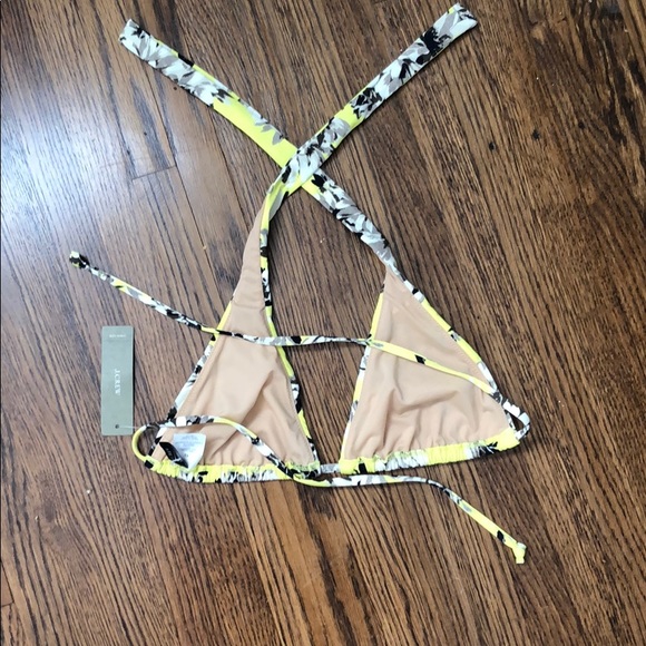 Jcrew Floral Swimsuit Top - Picture 4 of 4